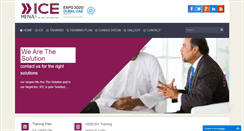 Desktop Screenshot of ice-mena.com